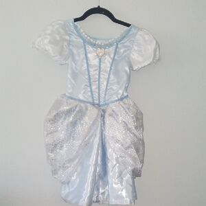 Blue and Silver Kids Princess Costume